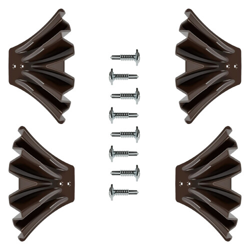 4pack Gutter Downspout Extensions Wear Resist Rain Gutter
