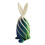 Unique 3D Printed Rabbit Desk Decoration With-Blue green 1