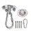 Premium Stainless Construction Ceiling Hanger Heavy-Sky Blue 8