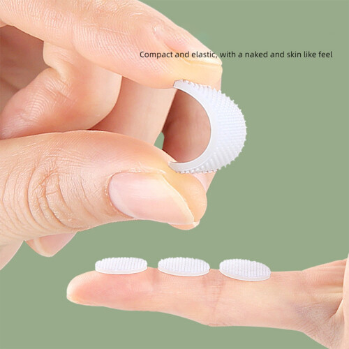 Silikon Anti-Slip BH-bandskydd - Oval Form, 10 st/förpackning 2
