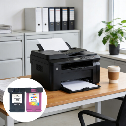 Wide Application Ink Cartridge Replacement For-67XL color 2