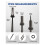 Stone Splitter Tools - 5/8" Wedge and Feathers Shims Set for Granite, Concrete, Marble 20 Pack 6