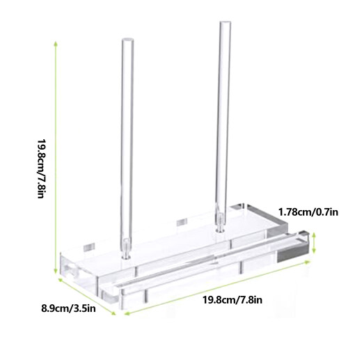 High Transparency Acrylic Desktop Holder Desktop Display Rack 2