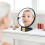 Adjustable Double Face Cosmetic Mirror Features-Green 5 8