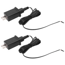 2PCS Replacement Yard Inflatable Adapter 12V 1A,Class 2 Power Supply with 9.84ft Extension Cord US Plug