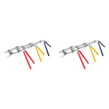 6x Hydraulic Cylinder Piston Repair Seal Kit, Hydraulic Seal Installation Tools, U-Cup Rod Seal Installation Tool,J05321