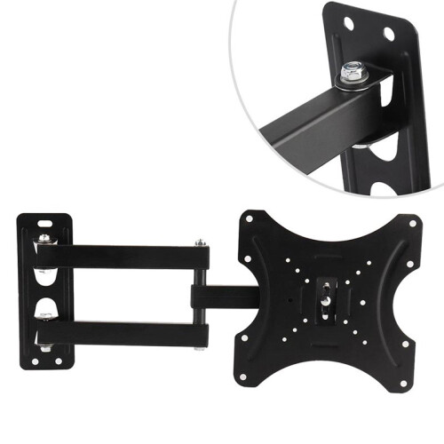 Suporte de Parede Ajustável para TVs LCD, LED e HDTV de 14 A 42 Polegadas - Aço Resistente 2
