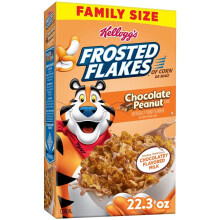 Kellogg's Frosted Flakes Chocolate Peanut Family Size Cereal (632g)