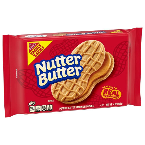 Nutter Butter Family Size Cookies (453g)