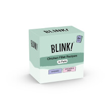 Blink! Complete Wet Cat Food Chicken Fillet Recipes in Pate 85g (Pack of 8) - Chicken & Beef