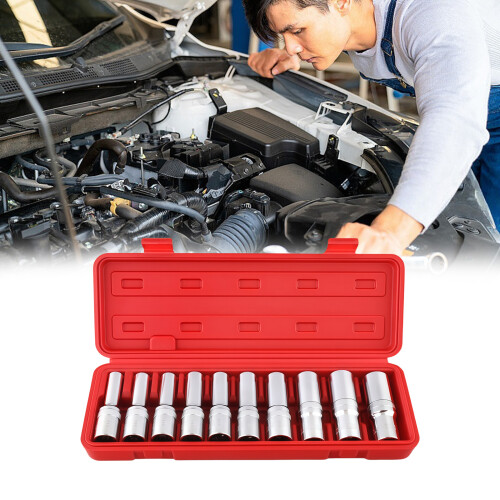 Lange E Star Socket Kit Ideaal voor auto-onderhoud-10-delige set 2