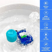 Bomba de Reposição para Bebedouro de Gato - Bomba DR-DC160 Extremamente Silenciosa para Bebedouro de Animais de Estimação com Cabo USB de 1,8 M