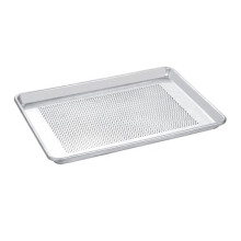 Kitchen Baking Tray Eco-Friendly Non-Stick Perforate Heat Resistant Aluminum Alloy Baking Food Tray B