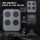 Auto Frequency Detection Remote 280-868MHz Multi-in-One Clone Gate Clicker Garage 433MHz 868MHz for Fixed Rolling Code A 3