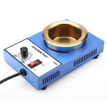 Portable Soldering Pot with 9 Temperature Settings Rapid&Stable Heating for SMD Assembly & Component Repair 250W EU Plug