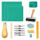 Lino Printing Kit, Lino Sheets with Lino Cutting Tools, Roller, Sharpener for Engraving Printmaking DIY Stamp Art 1