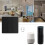 EU Tuya WiFi  Button Wall , Alexa Voice App Remote  Home Light  Three-Way Single Control White 3