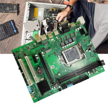 Placa Base Industrial INDB75 LGA1155 DDR3 Compatible con Hasta 2 Placas Base Industriales M.2 NVMe Gigabit Ethernet de 8 GB