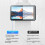 For  Pocket 4 Pro Screen Protector Tempered Glass Film One-Second Install HD Clear Scratch Proof Explosion-Proof 7