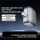 2PCS 140W Intelligence Full Charge Self-Cut Type-C Adapter Auto Disconnect Charger Night Charging Protector A 6