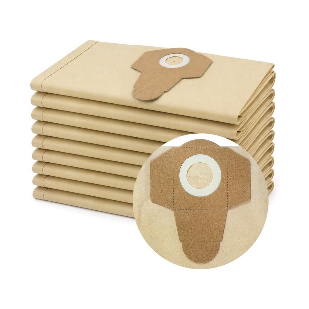 Vacuum Dust Bags (10 Pack) For Lidl Parkside Pnts 1250 1300 Pwd 12 Pas 500 20L Wet And Dry Vacuum Fine Replacement Bags 6031864510866