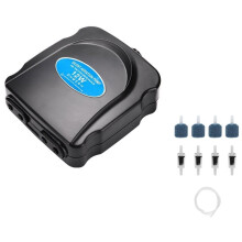 Aquarium Air Pump Kit for Small Fish Tanks,12W Power, Suitable for Tanks EU