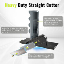 Straight Mat Cutter with 5 Replacement Blades, Professional 90 Handheld Mat Board Cutter for Picture Framing