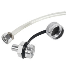 For M14x1.5 Quick Release Drain Valve in Aluminum Alloy with Compatible Hose Connector