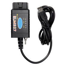 ELM327 USB OBD2 Adapter with - for Diagnostic Scanners, Activates Hidden Features and Reads Fault Codes