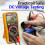 ANENG SZ852 Multimeter  Digital Tester Voltage Ammeter Buzzer Multifunctional DIY Electronics Detection Tool B 5