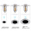 US Standard Universal - Sink Stopper, Anti-Clog Drain Filter for Bathroom Basins 3