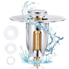 US Standard Universal - Sink Stopper, Anti-Clog Drain Filter for Bathroom Basins