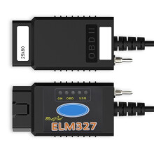 ELM327 USB OBD2 Adapter met Schakelaar - voor Diagnosescanners, Activeert Verborgen Functies en Leest Foutcodes