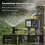 2-Outlet Watering Timer Sprinkler Timer 2 Zone LCD Display Manual/Automatic Sprinkler Controller IPX6 Imperial 3