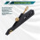 Classical Acoustic Guitar Grip String Cutting Tool - Marking Measuring String Height Repair Saddle Slot L Black 2