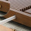 High Imitation Solid Wood Tea Tray Home Use Whole Rectangle Simple Bamboo Tea Tray Table with Drainage Pipe 4