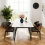(160CM, White) 160cm Modern Sintered Stone Dining 5