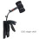 Clip per Microfono per Saxofono per Trasmettitore Bodypack Wireless per Tromba Clarinetto Strumento Musicale, Non Include Microfono 3