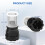2Pcs Replacement Filter Set Tankless Water Heaters Filter 8