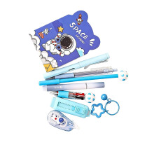 Ergonomic Office And School Supply Set With Child Friendly-Blue