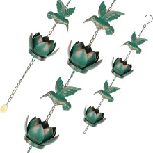 Rain Chain Hummingbird Decoration Rain Chain for Outdoor Home