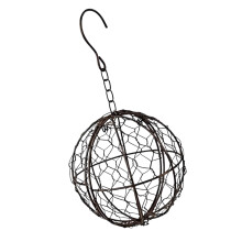 Metal Bird Nest Cage Nesting Materials Holder For Patios