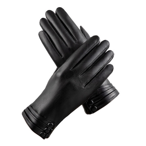 Touch-Handschuhe Damen Größe 1 Paar Black M