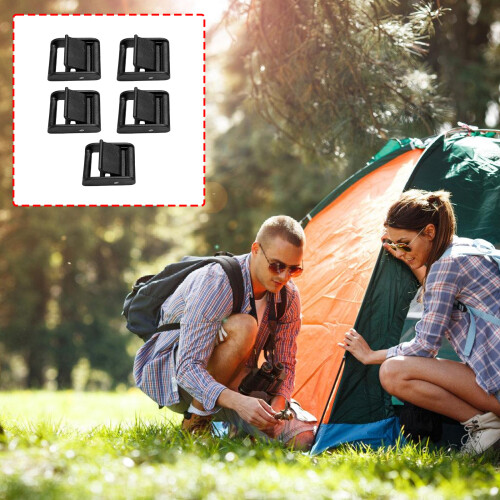 5 Pack Easy To Install No Tool Required Tent Stakes Clip Awning 1