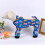 Rainbows Printed Polyester Dog Leg Cover Four Legged-S Blue 11