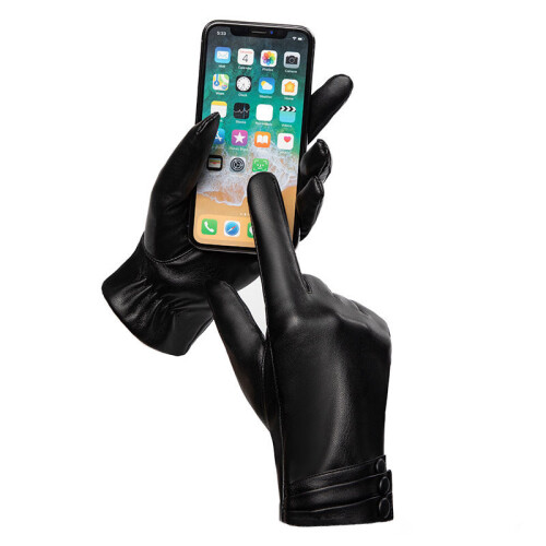 Touch-Handschuhe Damen Größe 1 Paar Black M 1