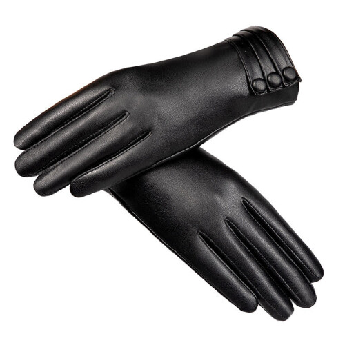 Touch-Handschuhe Damen Größe 1 Paar Black M 2