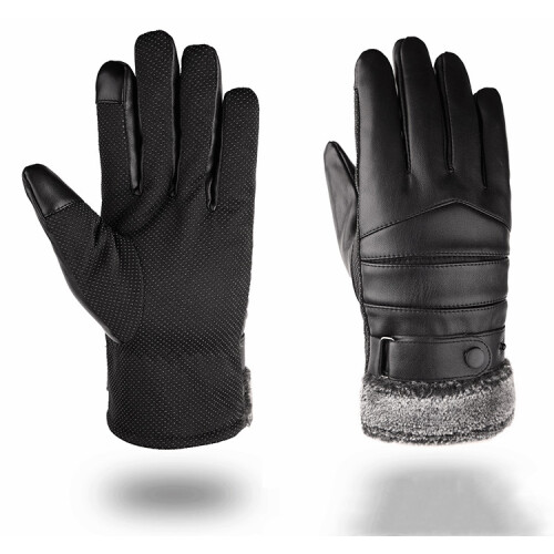 Warme Winterhandschuhe für Touchscreens (1 Paar) Black 2