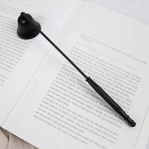 3-i-1 lys tilbehør sett Candle Wick Trimmer / Snuffer / Dipper Black 2