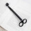 3-i-1 lys tilbehør sett Candle Wick Trimmer / Snuffer / Dipper Black 5